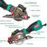 BRAND NEW 750W Laser Guide Electric Circular Saw, 3500RPM Image 3