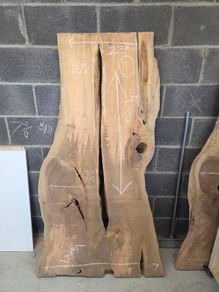 Live Edge Cherry Slab Kiln Dried Hardwood