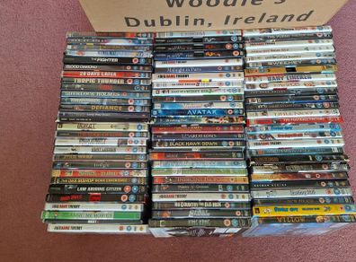 Bulk DVDs 80 approx