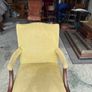 Antique Mahogany Framed Arm Chair Image 2