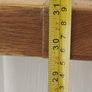 extendable oak table &6 chairs Image 7