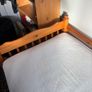Single bed and mattress Image 4