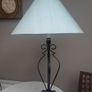 Wrought Iron Table Lamp Image 2