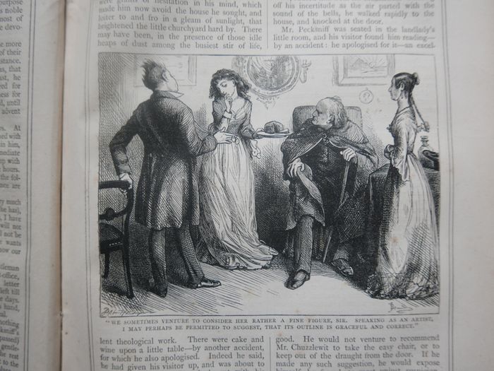 Vintage Charles Dickens,  The Life And Adventures Of Martin Chuzzlewit