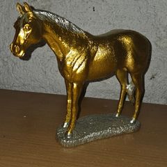 Golden Horse Ornament