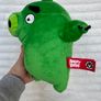 Angry Birds Smiling Green Pig Plush Approx. 23 cm. Used Please see photos Image 5