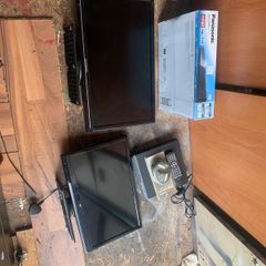 2 lcd tv and dvd player for sale