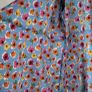 Influence blue cross body dress with puff sleeves Sz 16UK Image 9