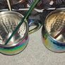 Stainless steel moscow mule mug with multicolor decoration cl 55 Image 2