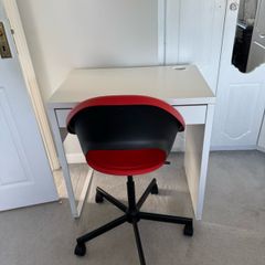 Study desk with swivel chair