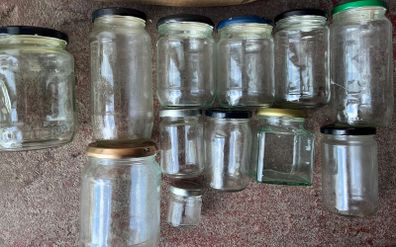 Glass Jars & Lids