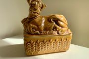 Vintage Sadler Cow Butter Dish Made in England