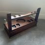 Edwardian Oak Smokers Companion. Image 10