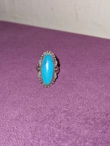 Vintage Sterling silver and turquoise ring