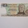 Argentina 1983-1985 notes UNC Image 7