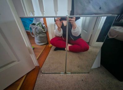 bathroom cabinet  with mirror