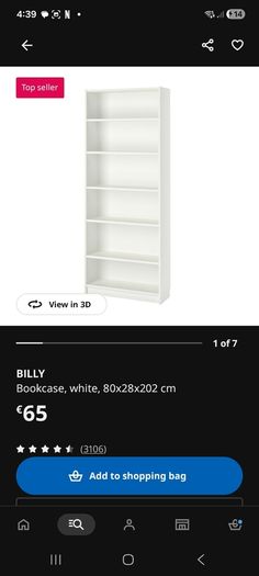 Ikea Billy bookcase