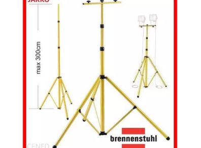 Construction Tripod for 2 floodlights ST 300 Brennenstuhl - max height 3Mtr