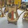 brass goblets/candle holders/jug and bowl Image 5