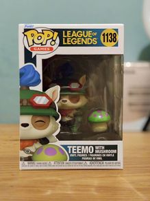 Funko Pop 1138 League Of Legends Teemo With Mushroom Arcane Games Figure