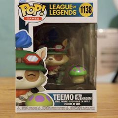 Funko Pop 1138 League Of Legends Teemo With Mushroom Arcane Games Figure