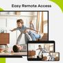 27523 Sannce 5-in-1 Tvi Dvr Ahd 1080n Security Cctv Dvr 8ch Mini Hybrid Dvr Support Analog / Ahd Camera Image 5