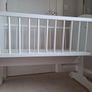 Rocking crib with mattress/protector/2 sheets Image 3