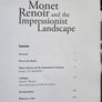 Monet Renoir And The Impressionist Landscape. By George T. M.shackelford & Fronia E. Wissman. Large Volume Paperback In Very Good Condition. Image 3