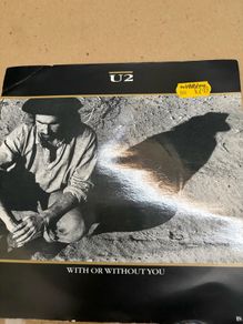 U2 vinyl single. Irish pressing