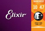 Elixir Nanoweb 10-47 Phosphor Bronze 16002 Extra Light Acoustic Guitar Strings