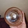 1930's Pink glass hand blown jug Image 4