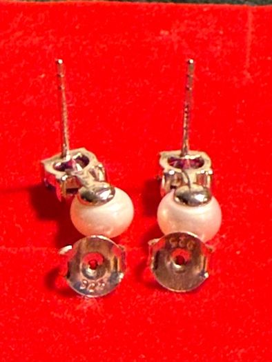 Pearl and Amethyst Earring
