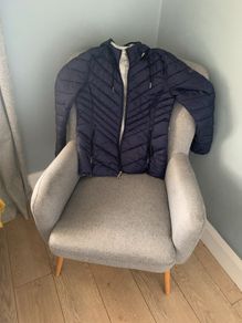 Ladies puffer jacket navy