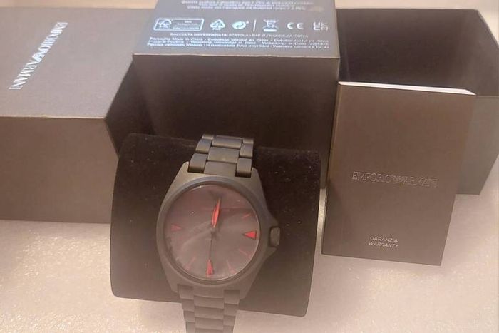Pre Owned Luxury Mens Watch Emporio Armani Nicola