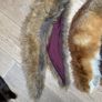 3 x Vintage Genuine Real Fur Stoles / Collars Image 2