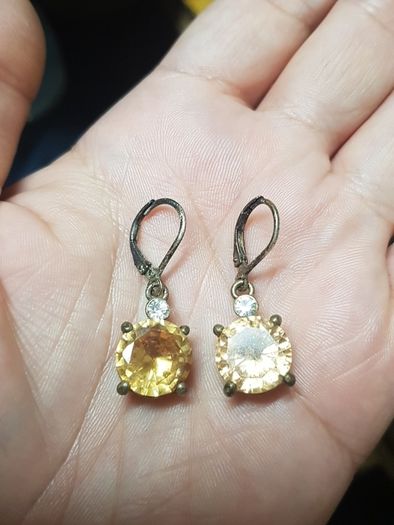 Vintage Zirconia Earrings
