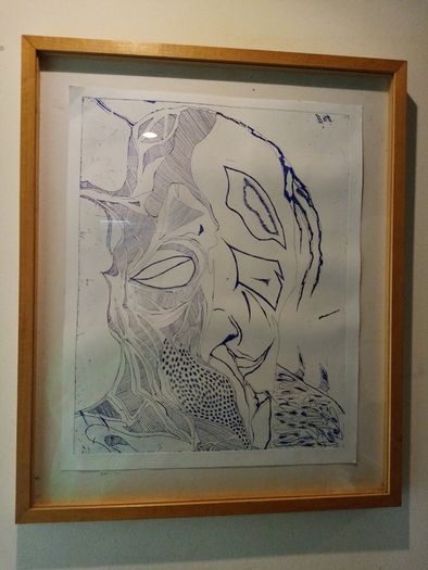 Professionally Framed NCAD student Art, Award winning