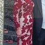 Phase Eight Red applique Dress Image 3