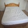 3 x Small double bed with headboard and mattress Image 2