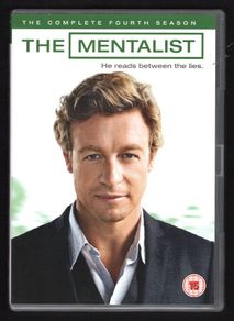 The Mentalist DVD Season 4. 5 Disc DVD Television Series.