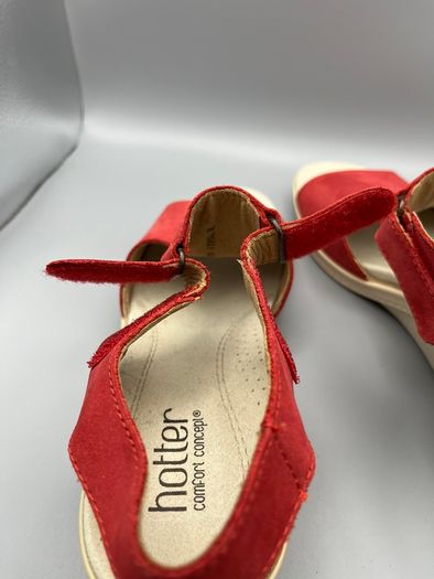 Hotter Shoes Macys - Strappy Sandals Wedges - Womens size 7 EU 41