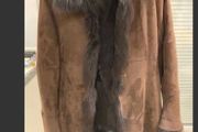 Andrew Mark Luxurious Sherling Lamb suede Coat