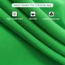 NEW SALE | Green Screen Background Kit, 2m x 3m (9.5 x 6.5 ft) Photography Backdrop, Portable GreenScreen for Live Streaming, Zoom Meeting, Gaming, Portrait, Video Shooting Image 5