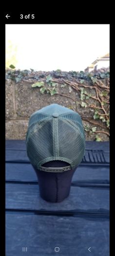 Trucker cap with duck patch