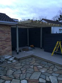 Composite decking, Garden / Yard upgrades