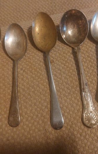 Tin of old Cutlery