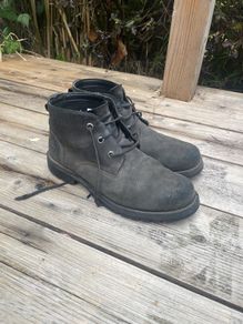 Black Timberland Walking Boots