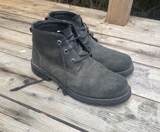 Black Timberland Walking Boots