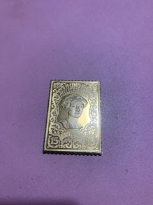Rare Gold Silver Stamp Austria Bosnia 1915