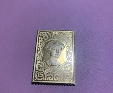 Rare Gold Silver Stamp Austria Bosnia 1915